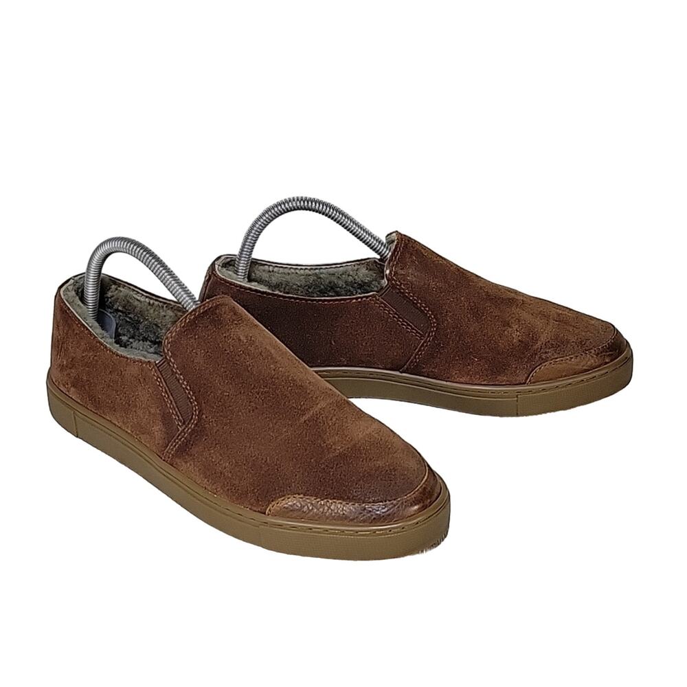 Frye Brown Suede Flats